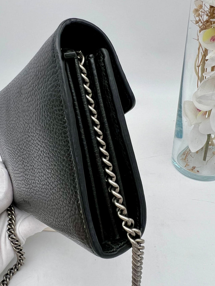 GUCCI DIONYSUS TEXTURED CALF SKIN CRYSTAL WOC