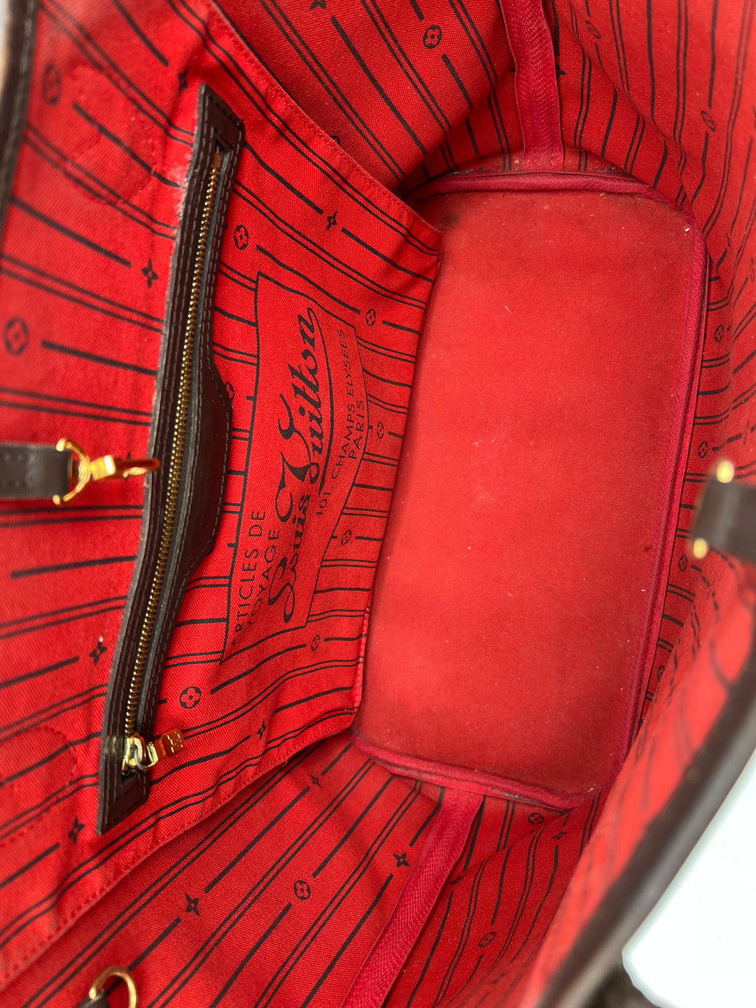 LOUIS VUITTON NEVERFULL MM DAMIER