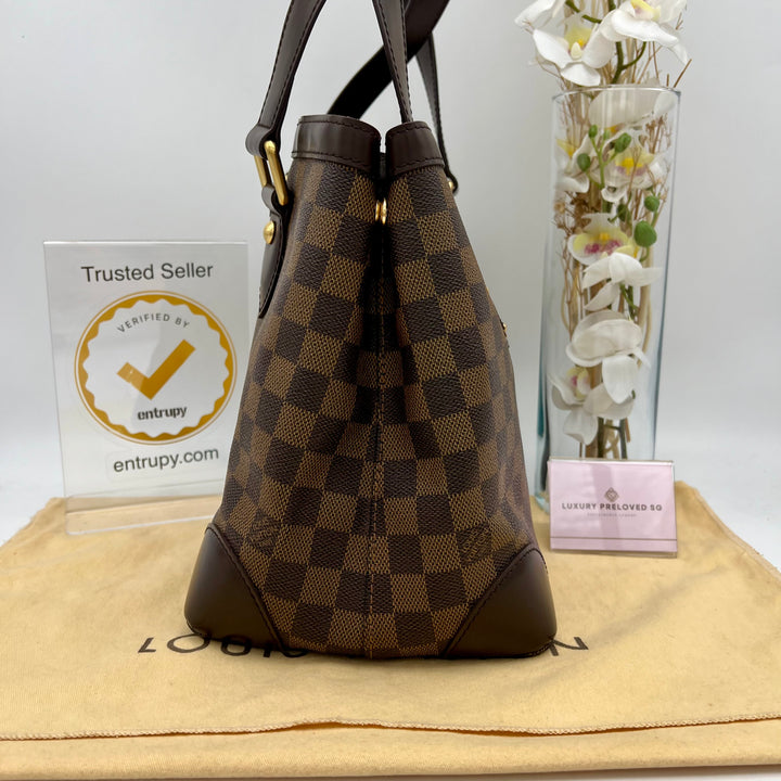 LOUIS VUITTON HAMPSTEAD PM DAMIER EBENE