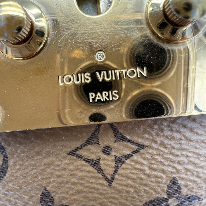 LOUIS VUITTON TRUNK CLUTCH 2 WAY BAG ( MICROCHIPPED )