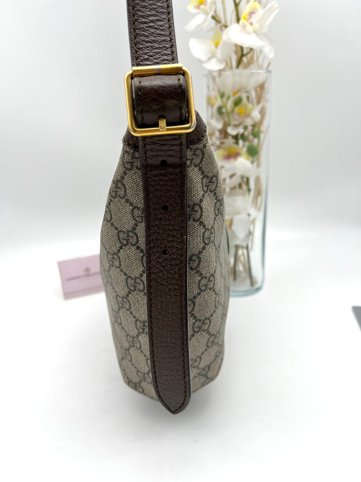 GUCCI PVC OPHIDIA SHOULDER BAG (NEW VERSION )