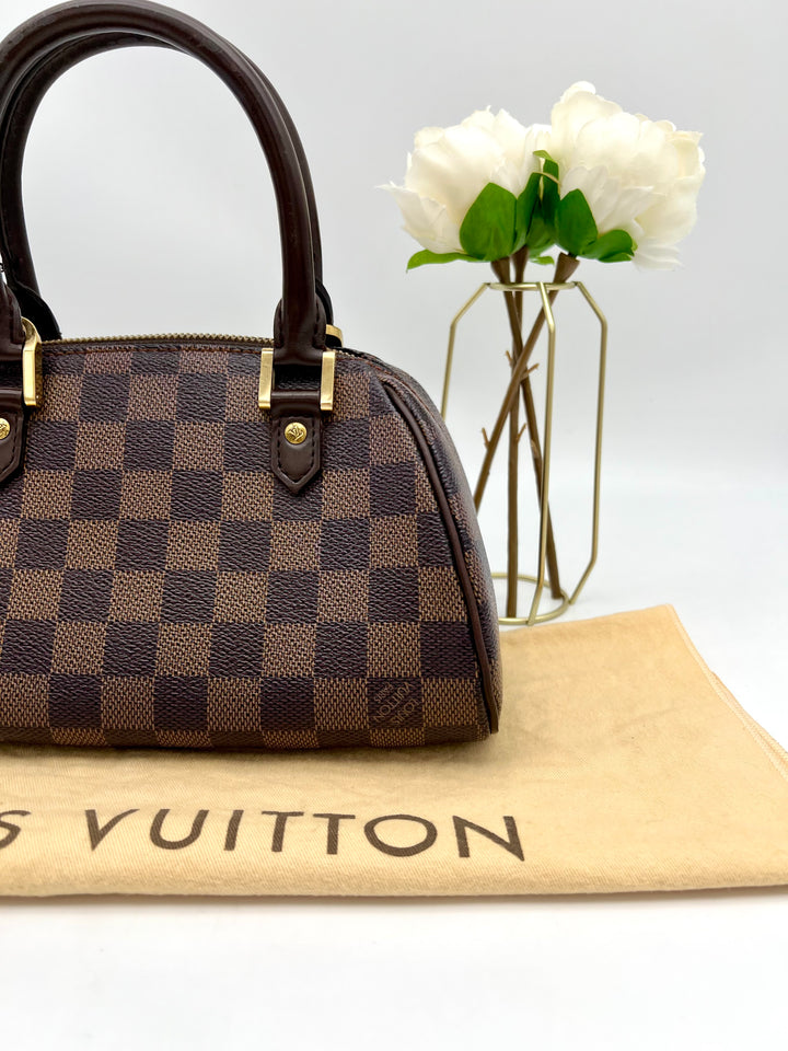 LOUIS VUITTON MINI RIBERA DAMIER EBENE