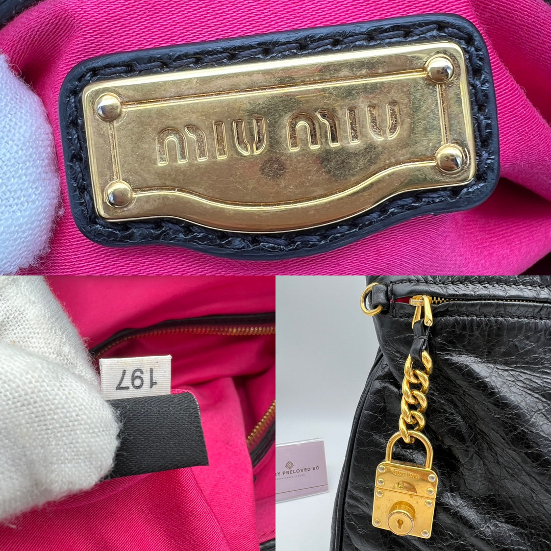 MIU MIU CLUTCH SHOULDER BAG