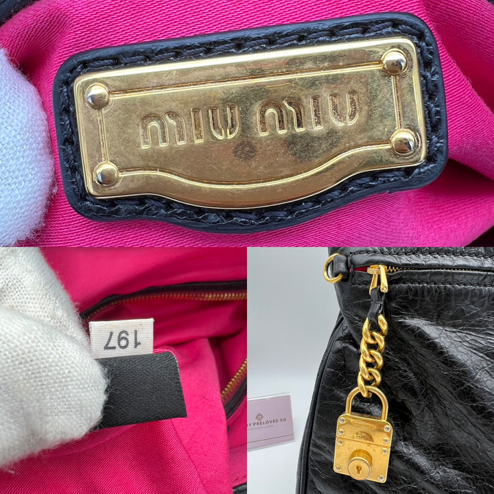 MIU MIU CLUTCH SHOULDER BAG