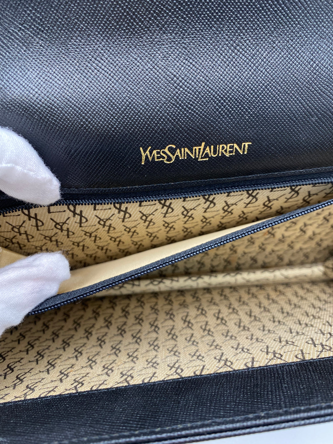 YVES SAINT LAURENT YSL VINTAGE CLUTCH