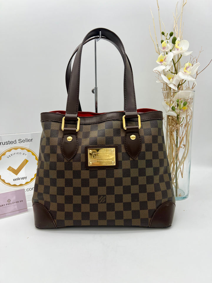 LOUIS VUITTON HAMPSTEAD PM DAMIER EBENE