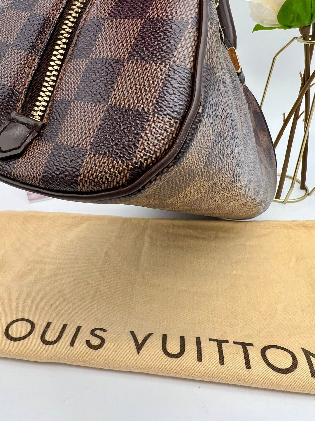 LOUIS VUITTON MINI RIBERA DAMIER EBENE