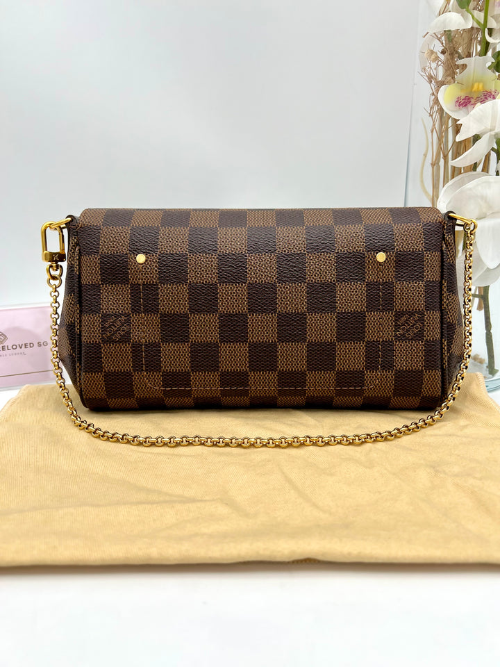 LOUIS VUITTON FAVOURITE PM DAMIER EBENE