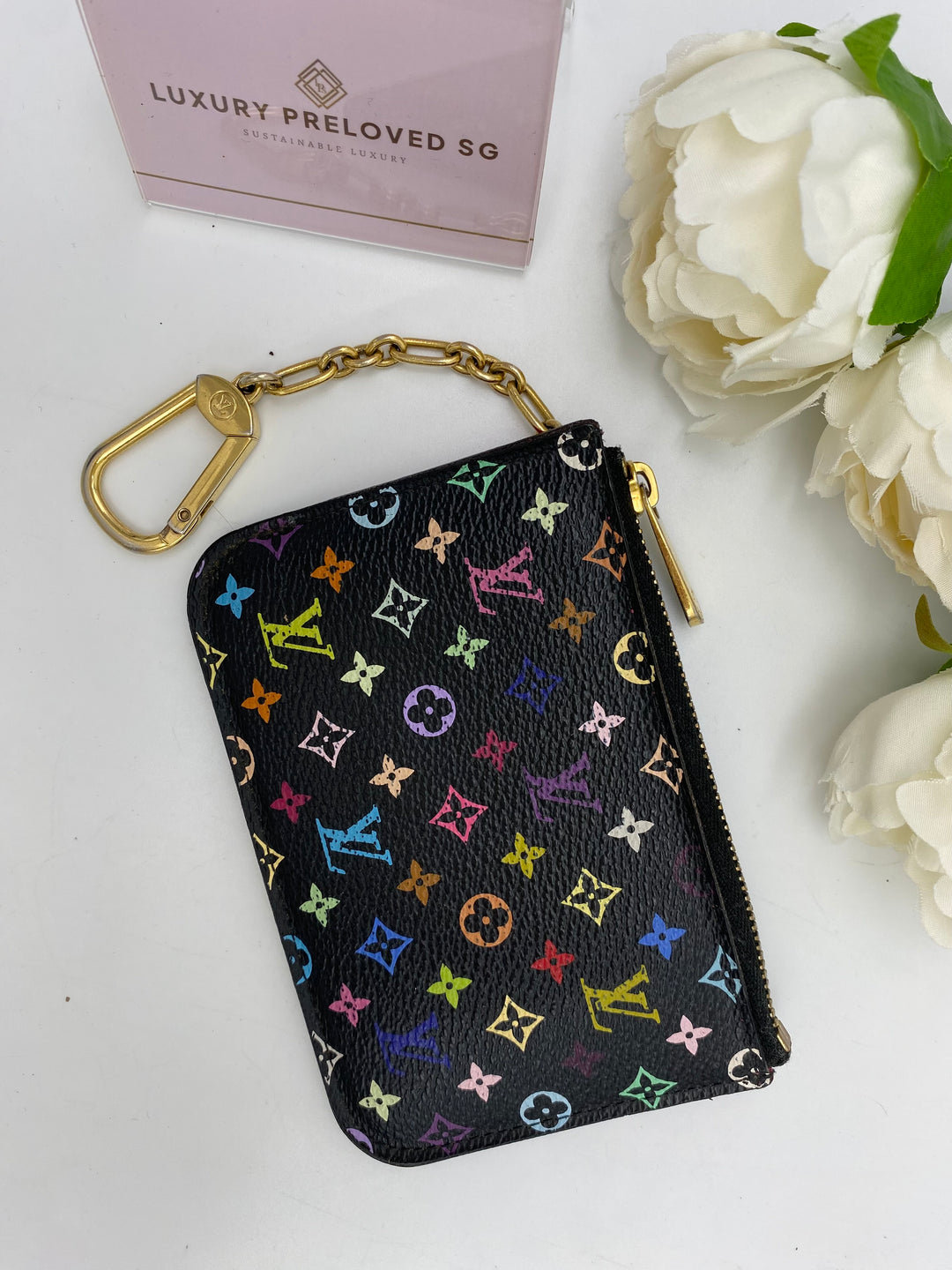 LOUIS VUITTON MULTI COLOUR CLES/POUCH