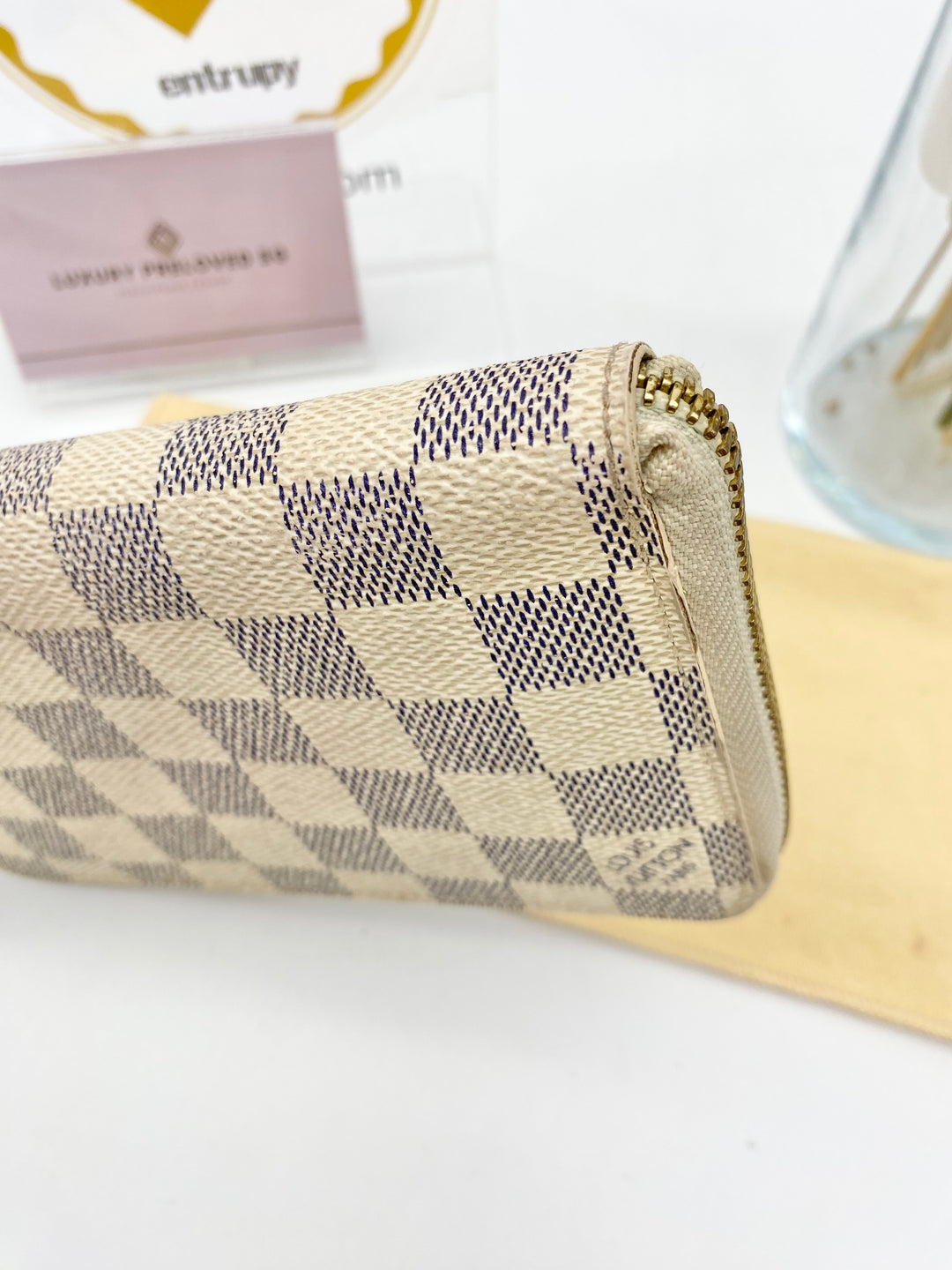 LOUIS VUITTON AZUR ZIP WALLET