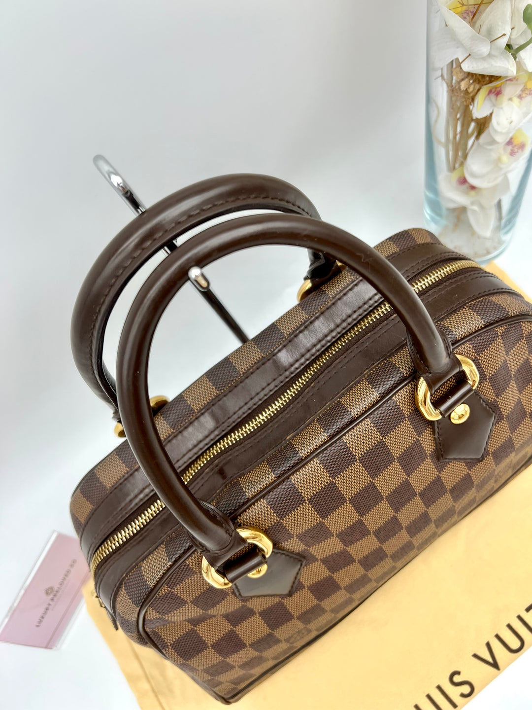 LOUIS VUITTON DOUMO DAMIER HANDBAG