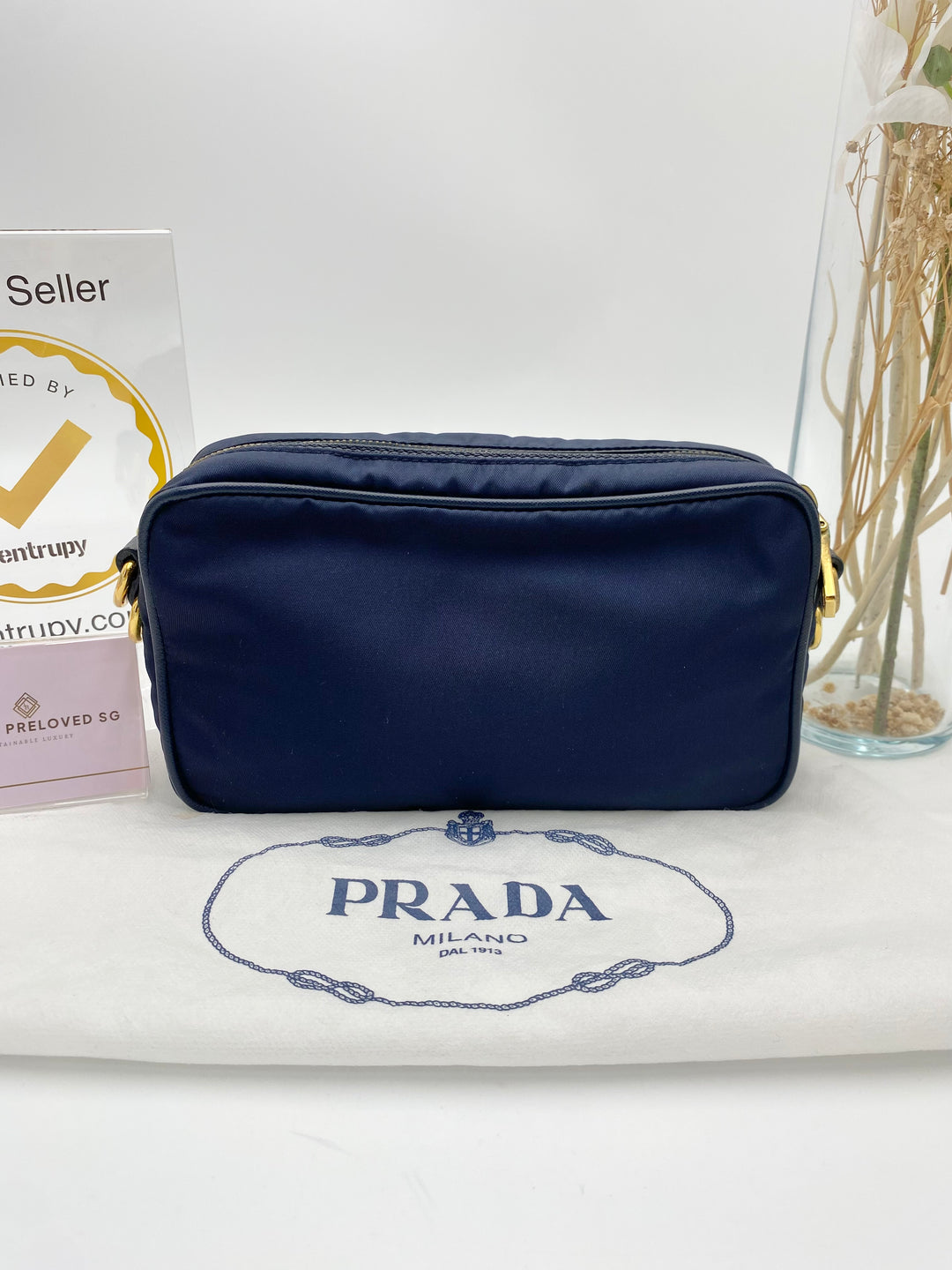 PRADA NYLON SHOULDER BAG