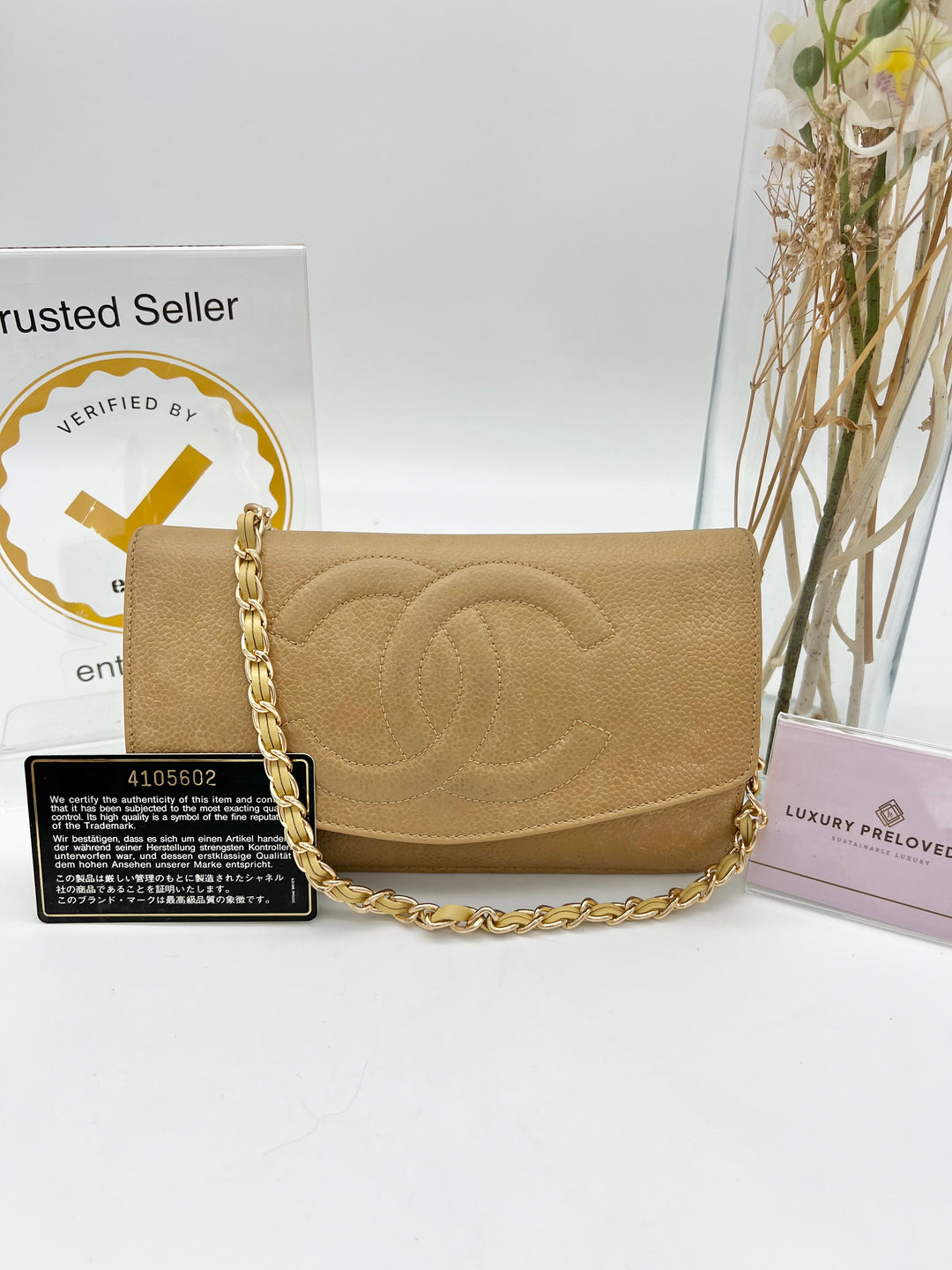 CHANEL CAVIAR TIMELESS CLUTCH