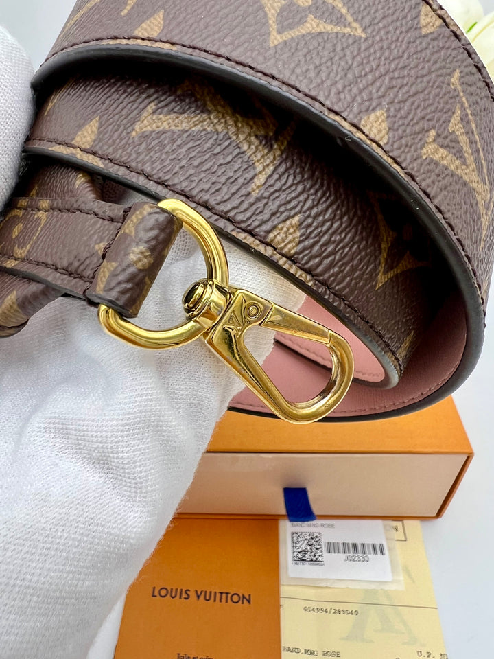 LOUIS VUITTON BANDOULIERE STRAP MONOGRAM REVERSE