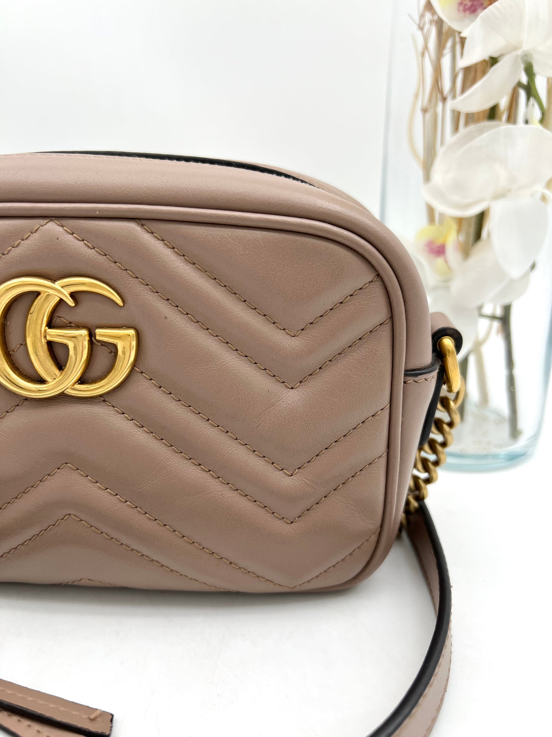 GUCCI MARMONT CAMERA QUILTED MINI