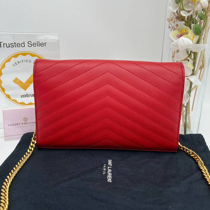 YVES SAINT LAURENT CASSANDRA MONOGRAM WOC