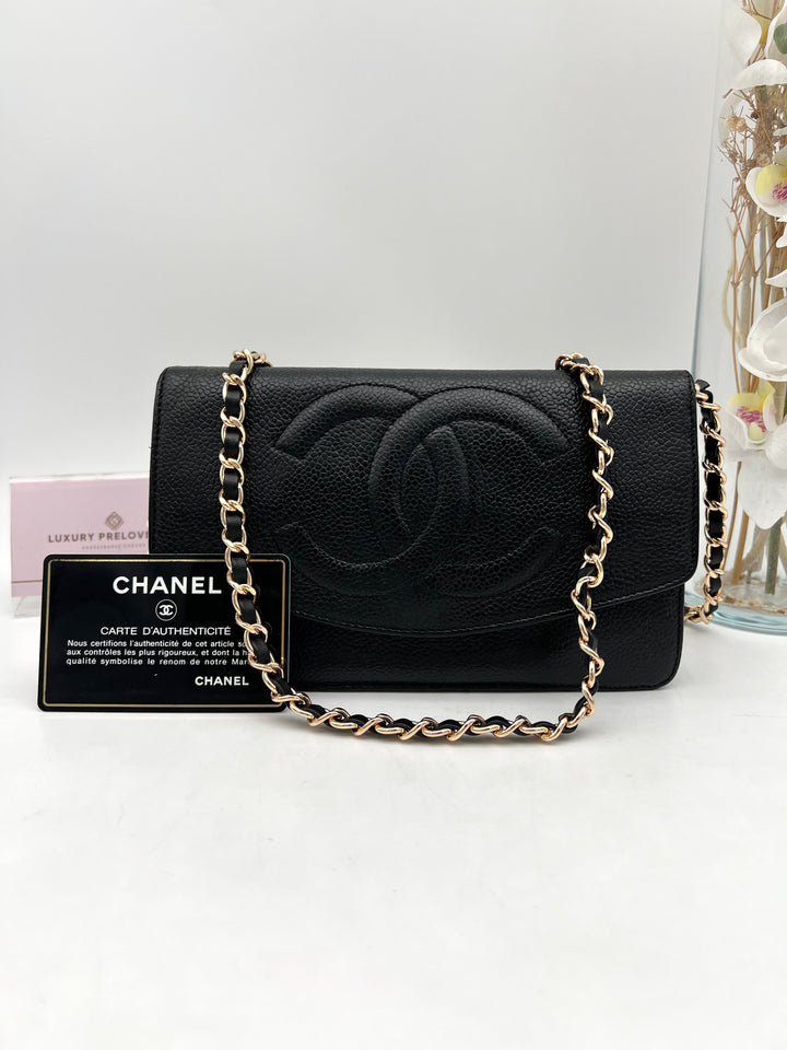 CHANEL LAMBSKIN TIMELESS CLUTCH
