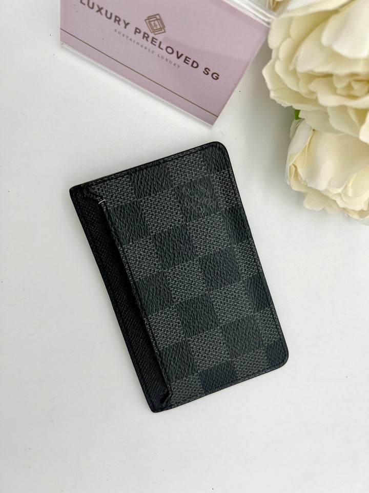 LOUIS VUITTON  GRAPHITE NEO PORTE CARTE CARD CASE