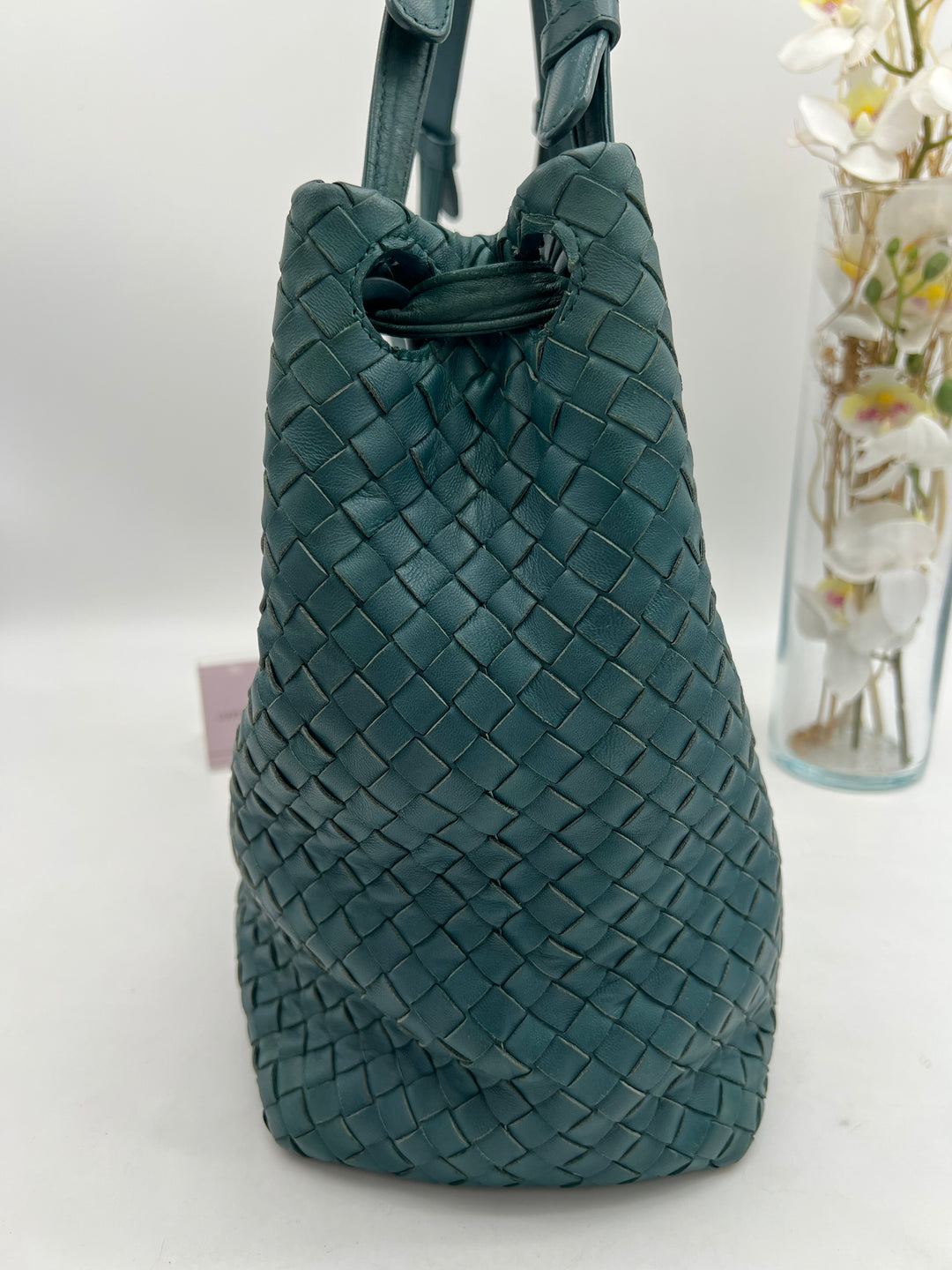 BOTTEGA VENETA INTRECCIATO WOVEN NAPPY SHOULDER BAH