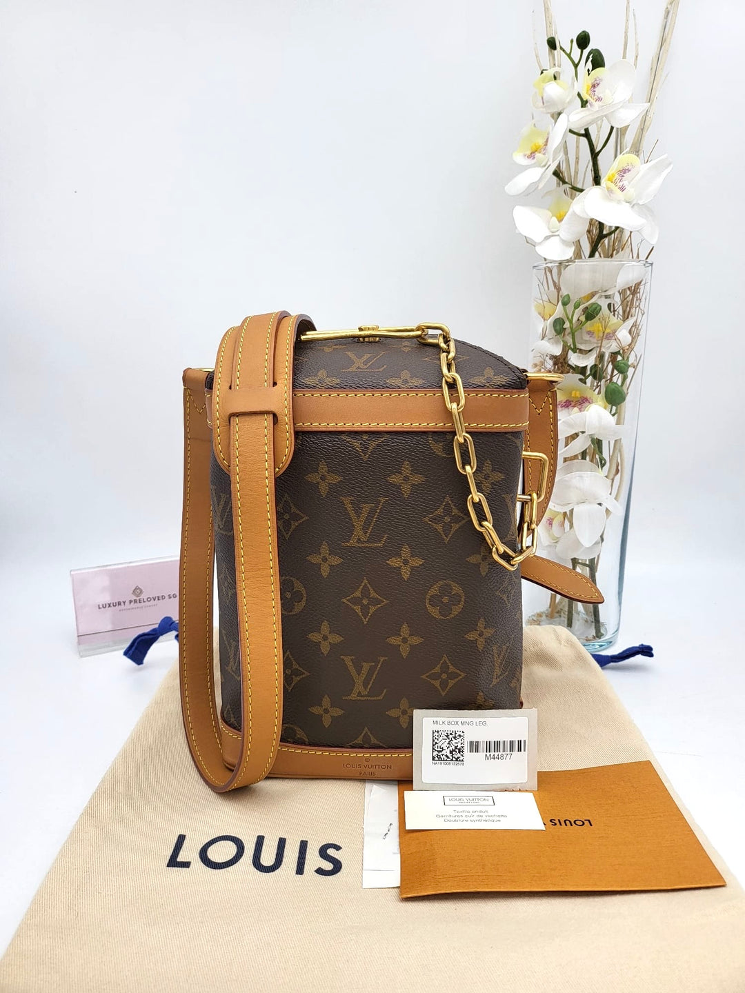 LOUIS VUITTON MONOGRAM MILK BOX