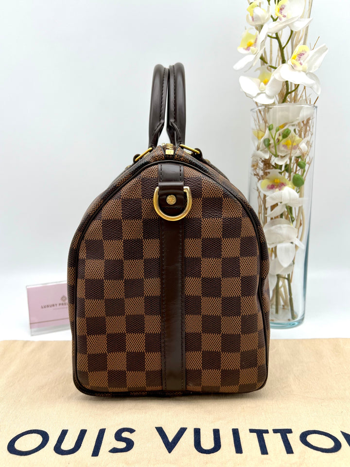 LOUIS VUITTON BANDOULIERE 30 DAMIER EBENE