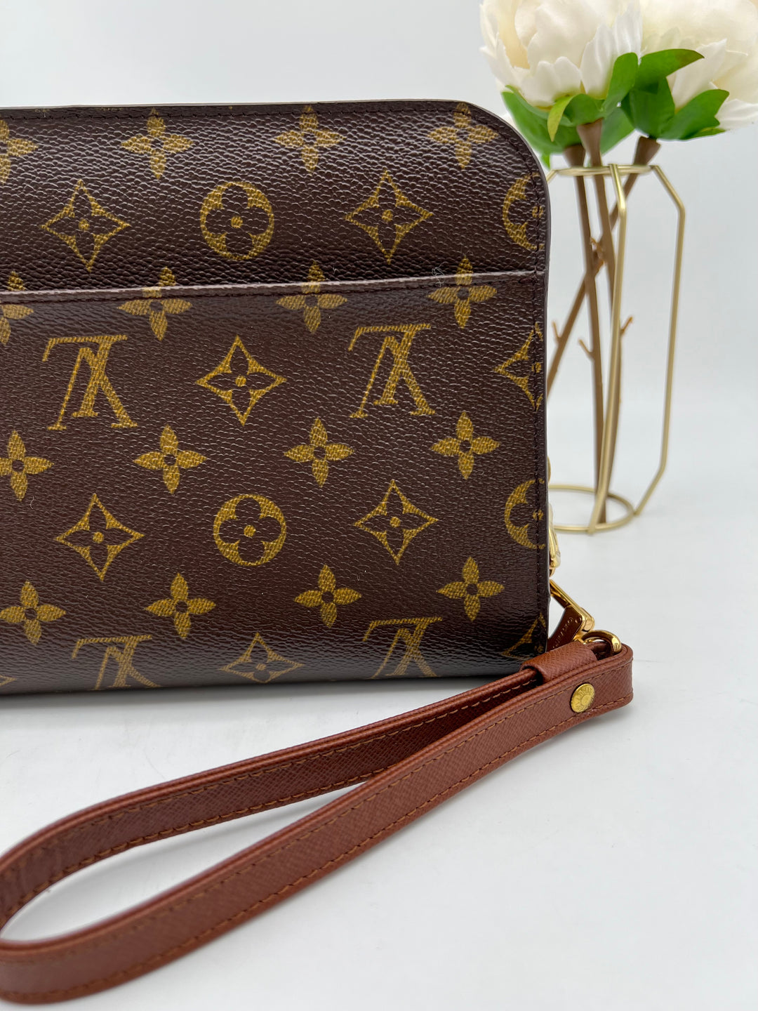 LOUIS VUITTON MONOGRAM ORSAY CLUTCH