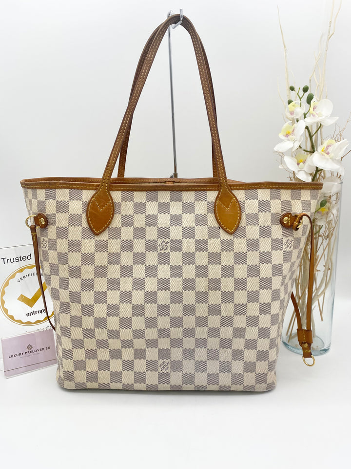 LOUIS VUITTON NEVERFULL MM AZUR