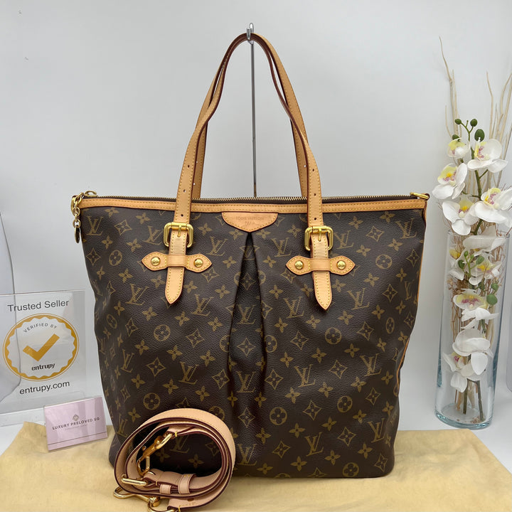 LOUIS VUITTON PALERMO GM  MONOGRAM