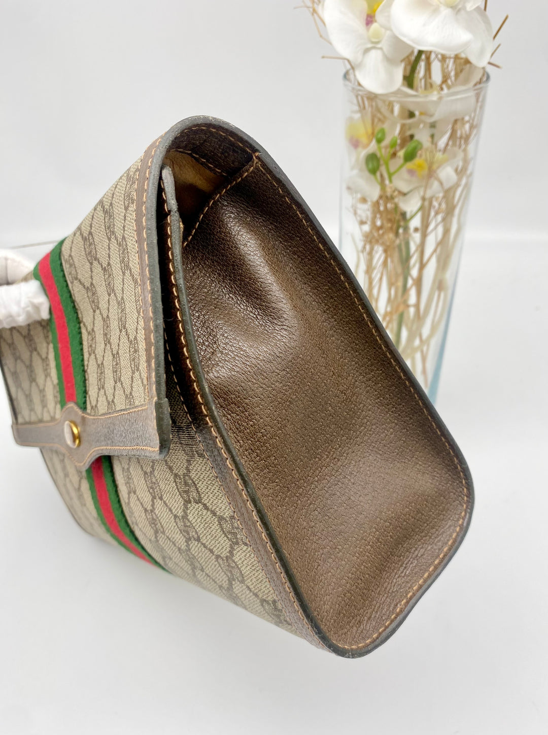 GUCCI VINTAGE OPHIDIA CLUTCH