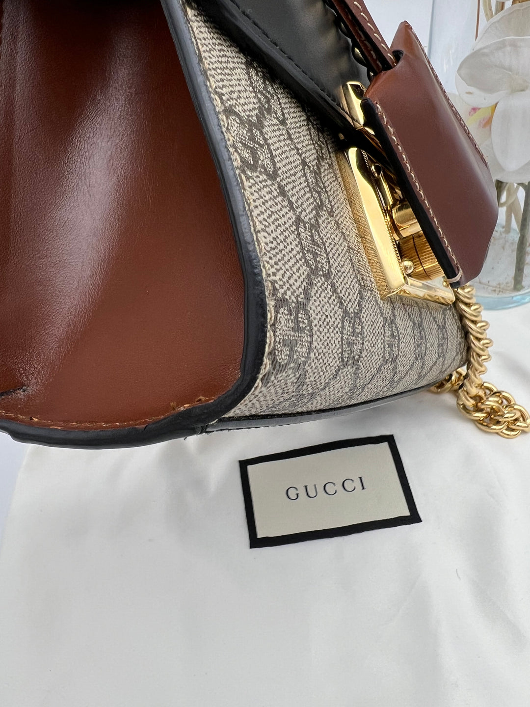 GUCCI PADLOCK GG SUPREME BAG
