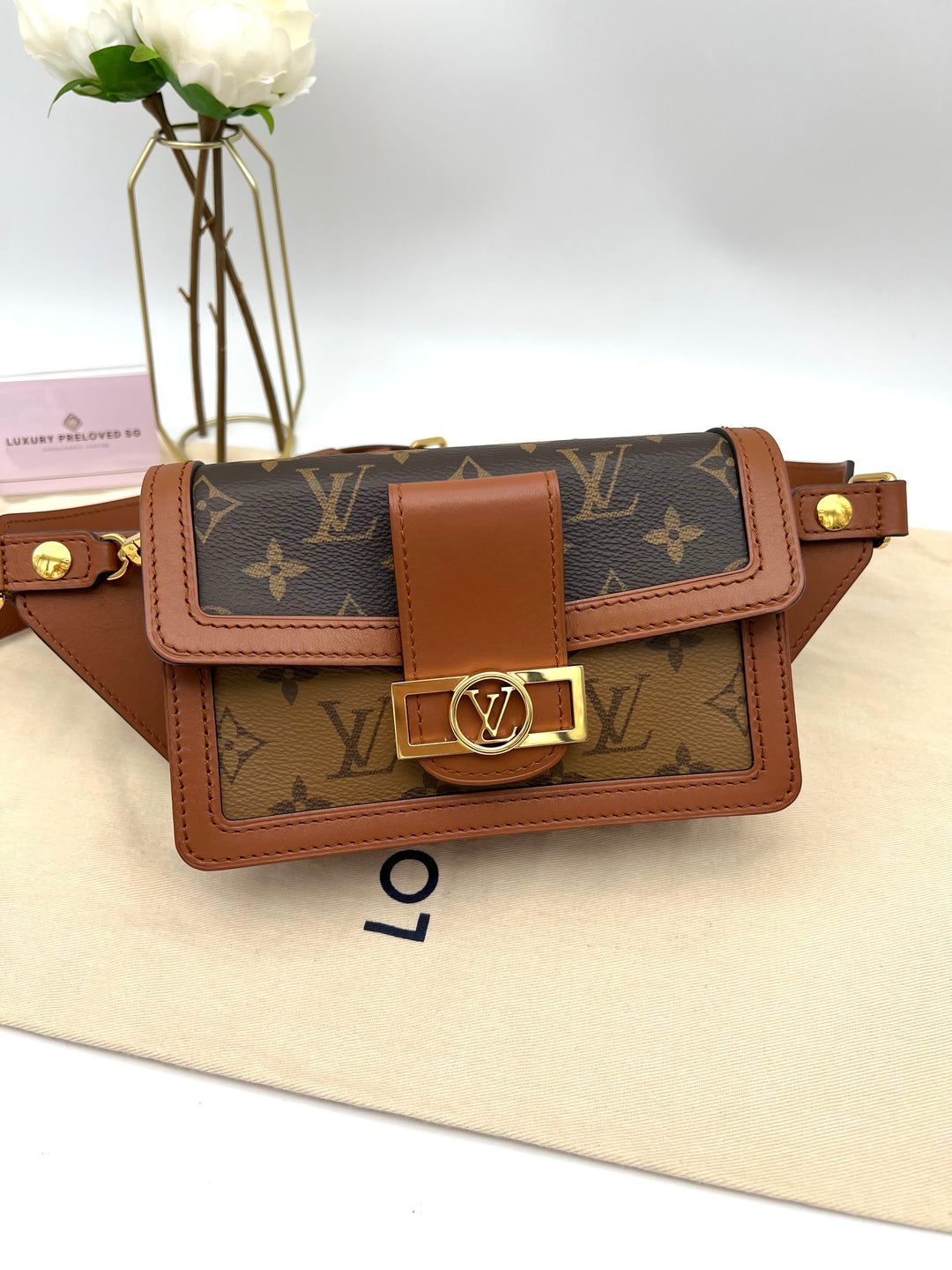 LOUIS VUITTON DAUPHINE REVERSED BELT BAG