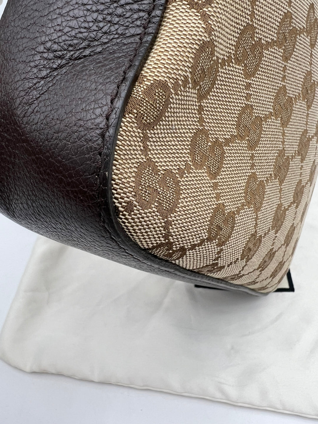 GUCCI OPHIDIA SUPREME CANVAS CAMERA BAG