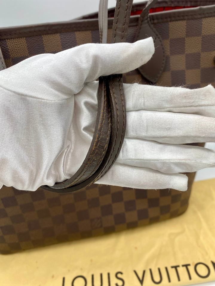 LOUIS VUITTON NEVERFULL MM DAMIER EBENE