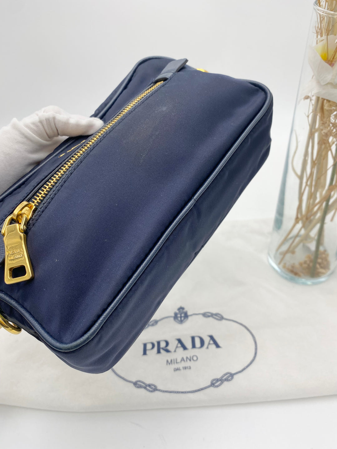 PRADA NYLON SHOULDER BAG