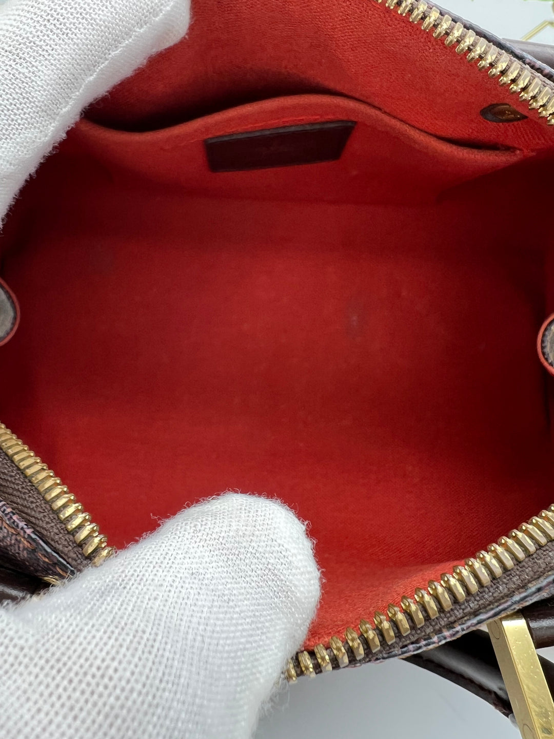 LOUIS VUITTON MINI RIBERA DAMIER EBENE