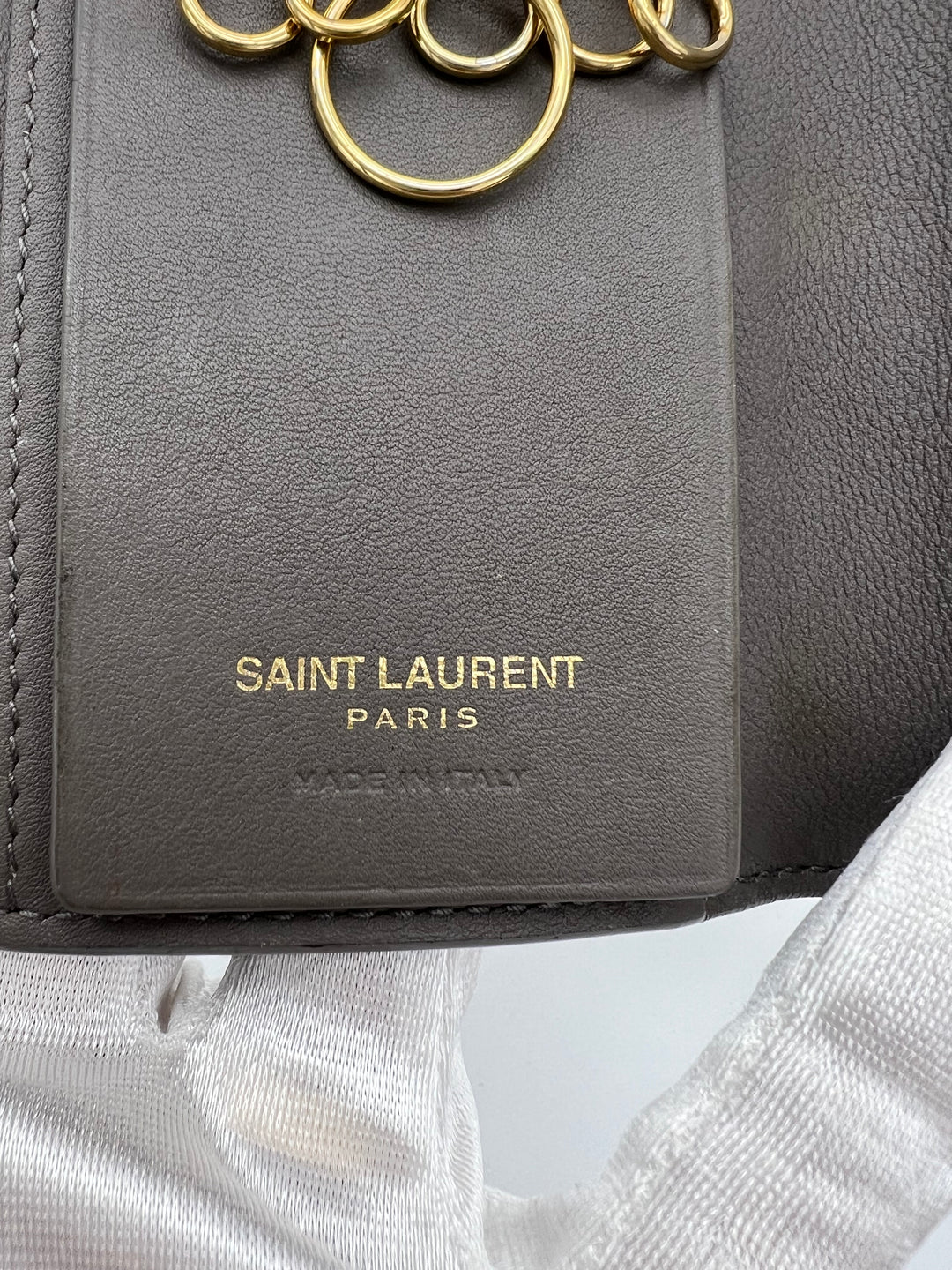 YVES SAINT LAURENT KEY POUCH