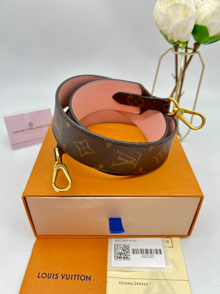 LOUIS VUITTON BANDOULIERE STRAP MONOGRAM REVERSE