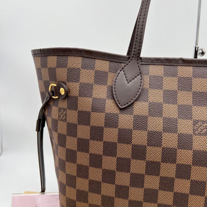 LOUIS VUITTON NEVERFULL MM DAMIER EBENE