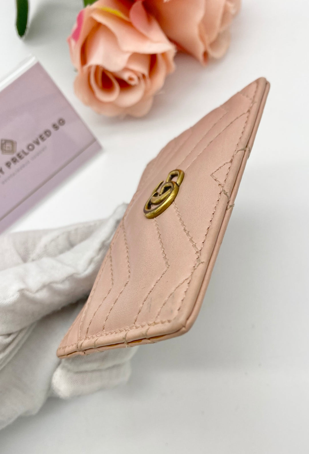 GUCCI MONOGRAM CARD CASE