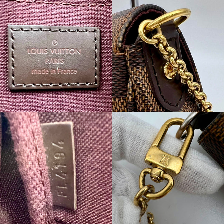 LOUIS VUITTON FAVOURITE PM DAMIER EBENE