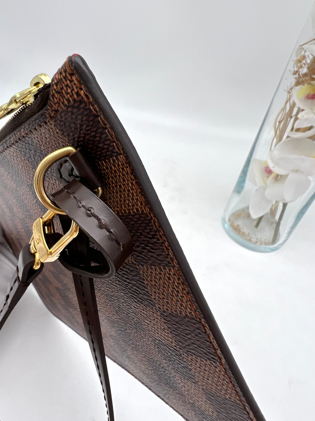 LOUIS VUITTON NEVERFULL MM DAMIER POUCH