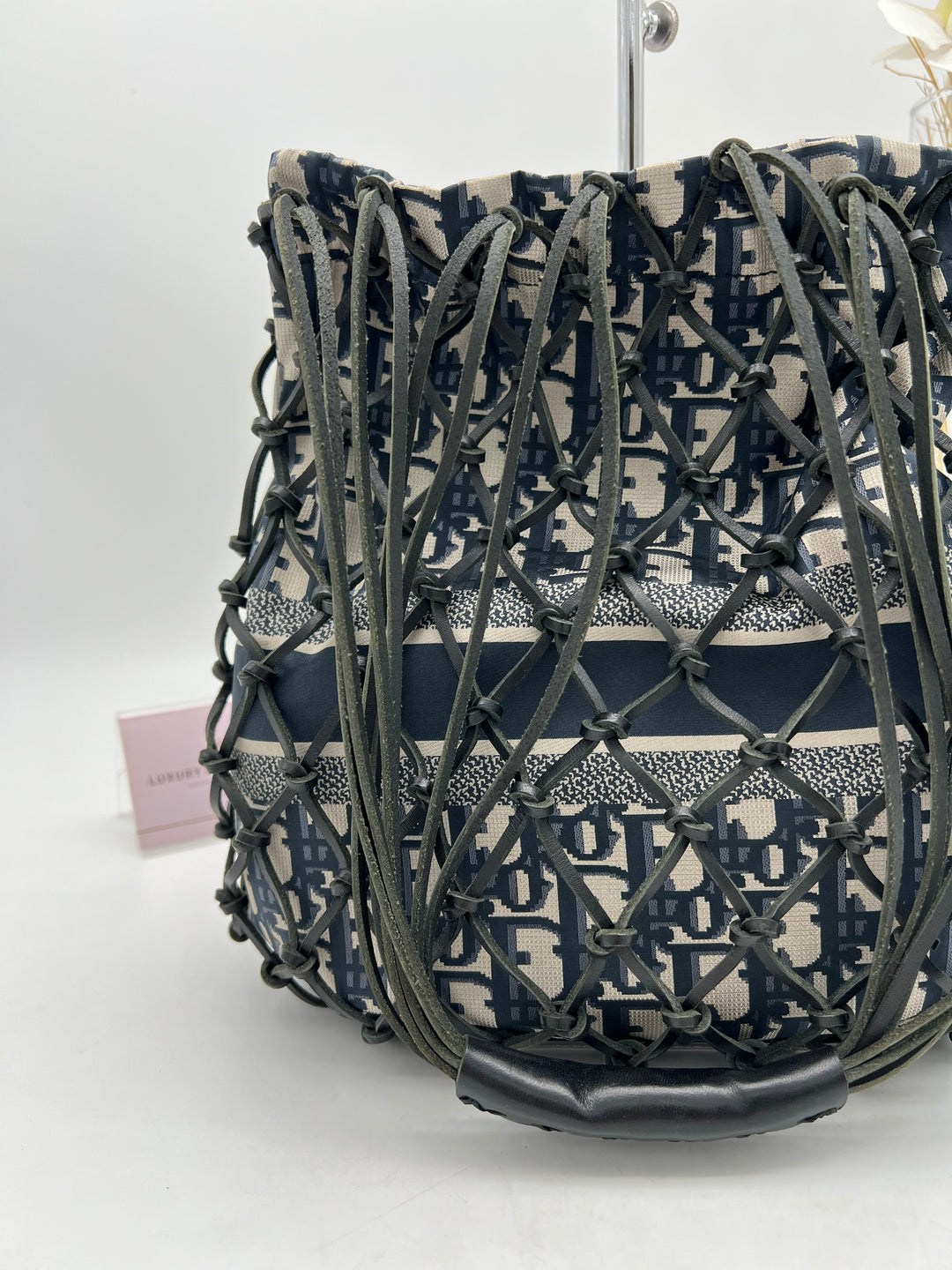 CHRISTIAN DIOR DIORNET BUCKET BAG