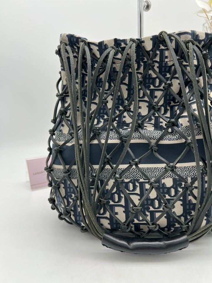 CHRISTIAN DIOR DIORNET BUCKET BAG