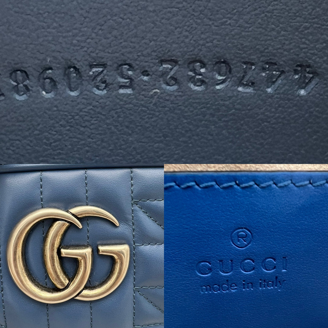 GUCCI MARMONT MATELESSE ARIA SMALL QUILTED