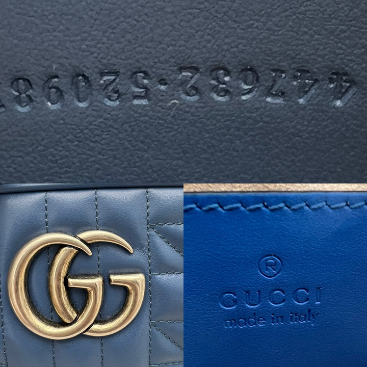 GUCCI MARMONT MATELESSE ARIA SMALL QUILTED