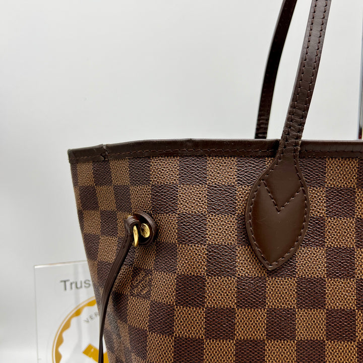 LOUIS VUITTON NEVERFULL MM DAMIER EBENE