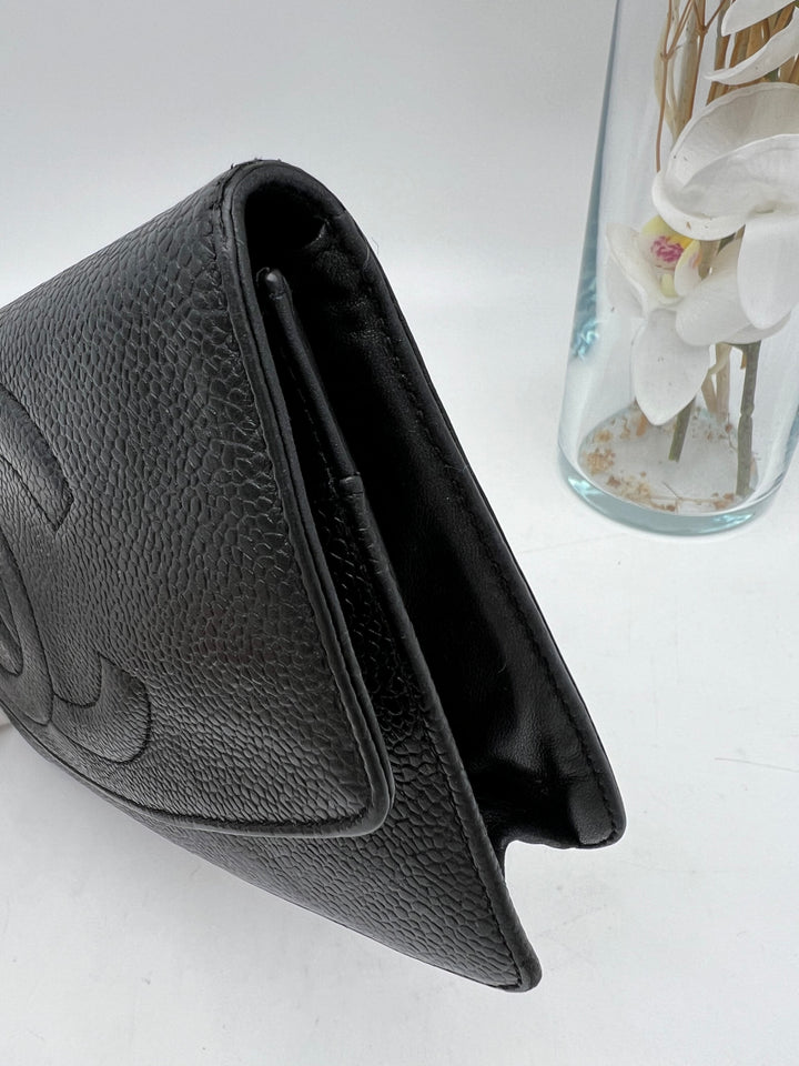 CHANEL LAMBSKIN TIMELESS CLUTCH