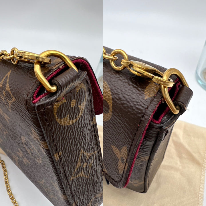 LOUIS VUITTON FELICIE MONOGRAM( RFID )
