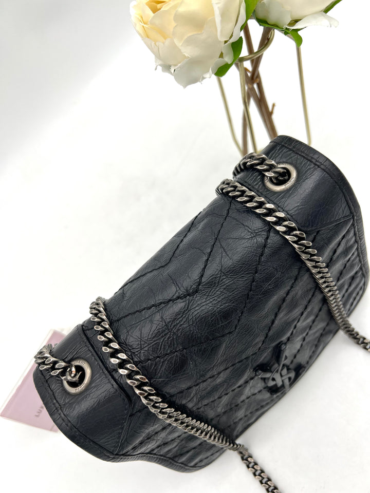 YVES STAINT LAURENT NIKKI CHAIN SHOULDER BAG