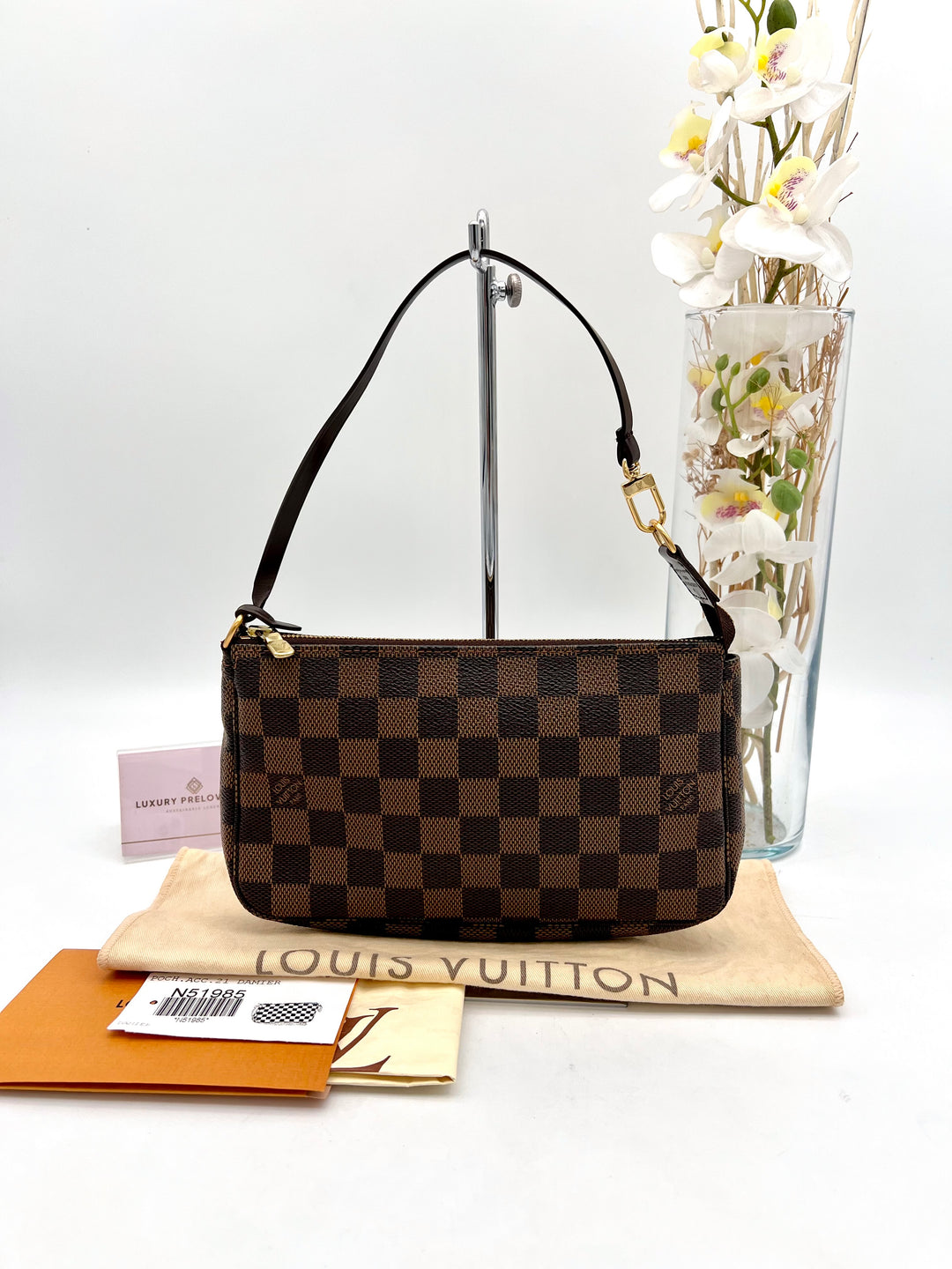 LOUIS VUITTON POCHETTE ACCESSORIES DAMIER